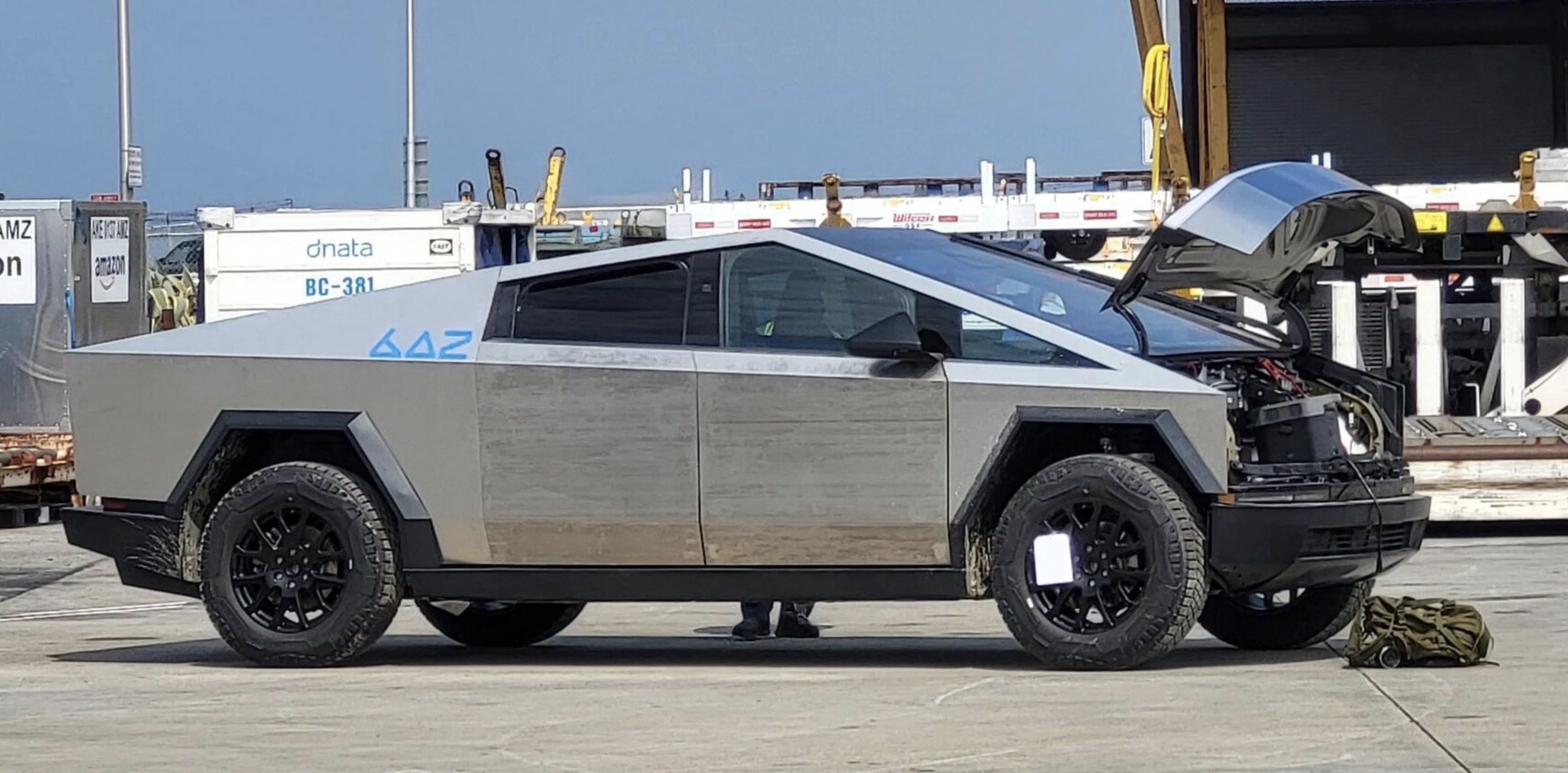 Tesla is testing Cybertruck with dual-motor powertrain, interior look