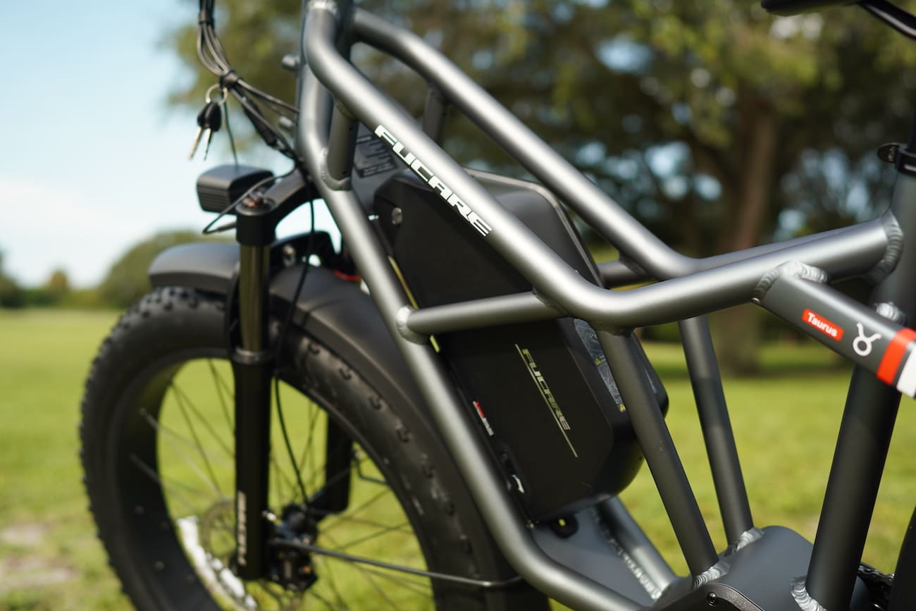 Fucare Taurus review A 28 MPH fat tire e bike with a huge battery