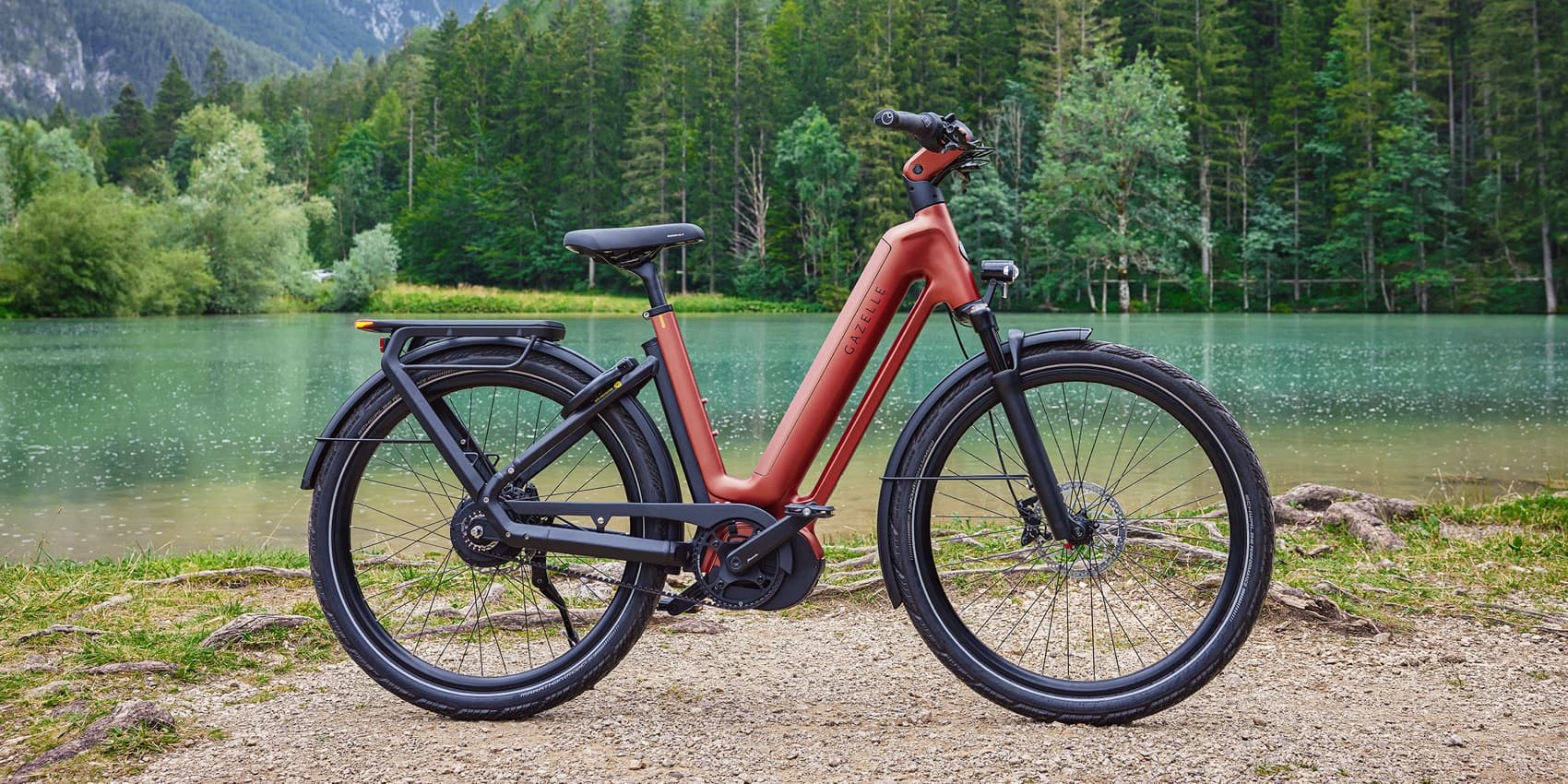 Gazelle Eclipse launched as comfort trekking electric bike with GPS