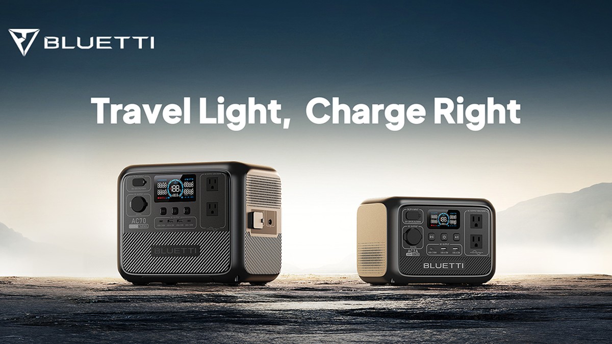 Meet BLUETTI's new AC2A and AC70 – fantastic compact portable power