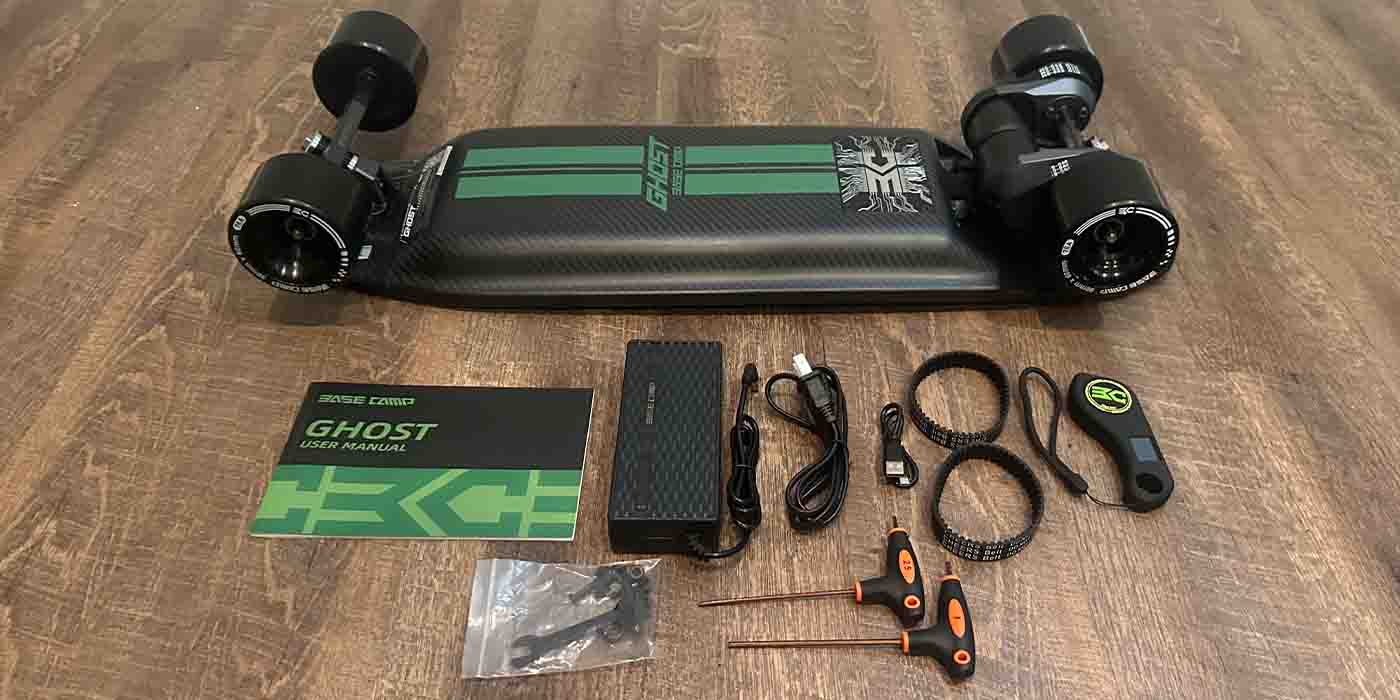 Base Camp's Ghost electric skateboard is scary fast [Video]