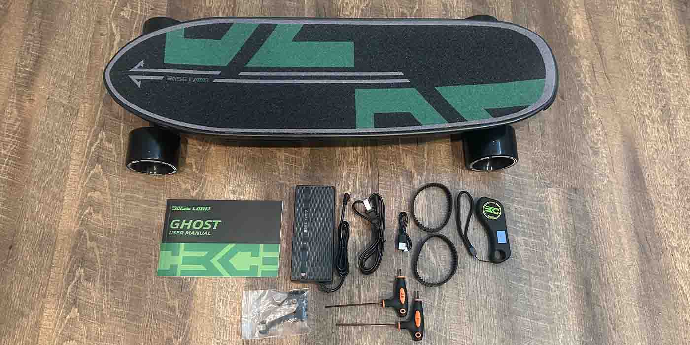 Base Camp's Ghost electric skateboard is scary fast [Video]