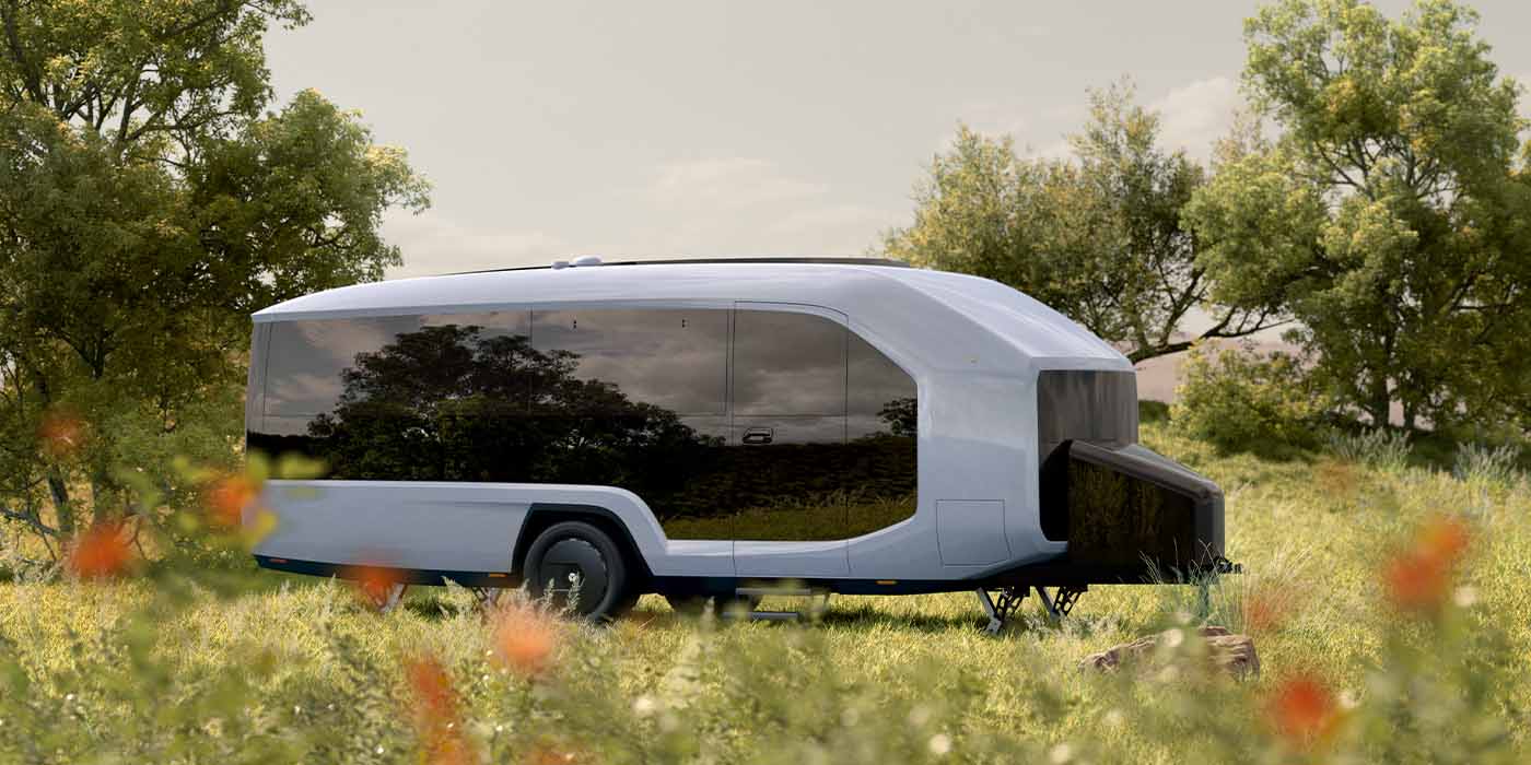 Pebble Flow: An Electric Travel Trailer RV With Propulsion Assist