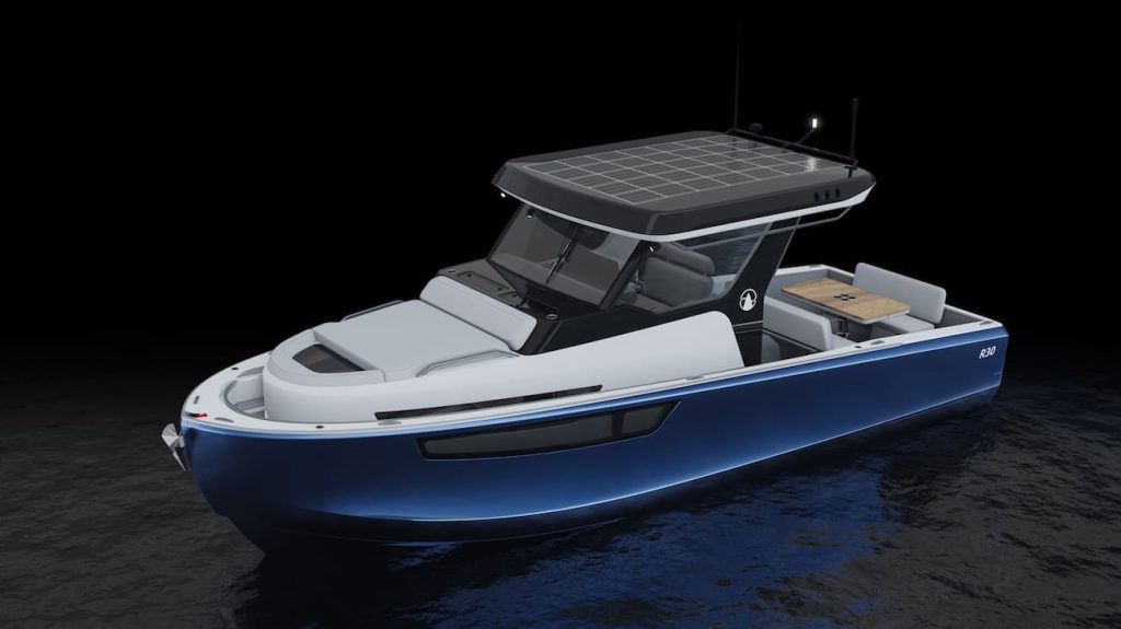 New Florida-built 800HP electric speed boat includes solar charging