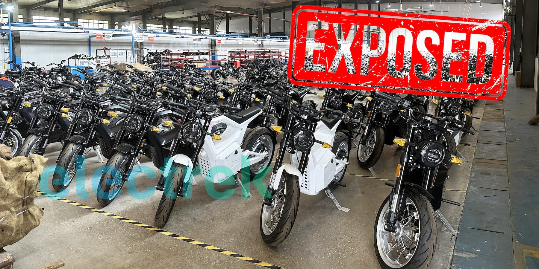 Exposed Thousands of SONDORS motorcycles sit abandoned in China