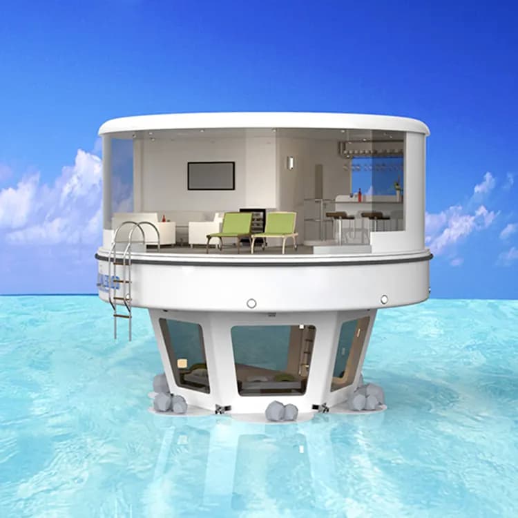 semi-submersible houseboat
