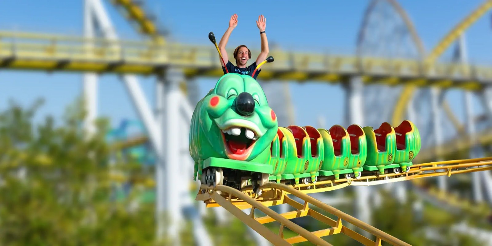 Who wouldn't want this at-home backyard roller coaster?