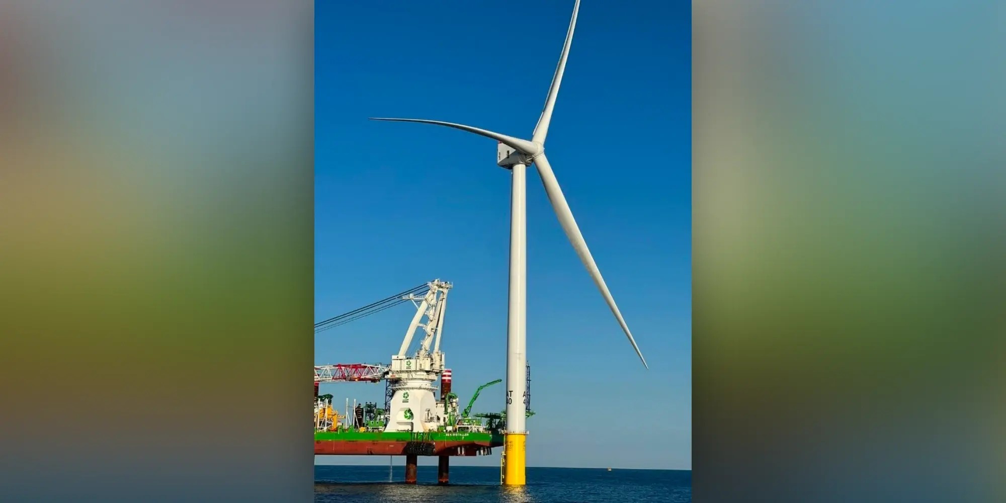 The First Turbine Is Up At The US’s First Commercial Offshore Wind Farm