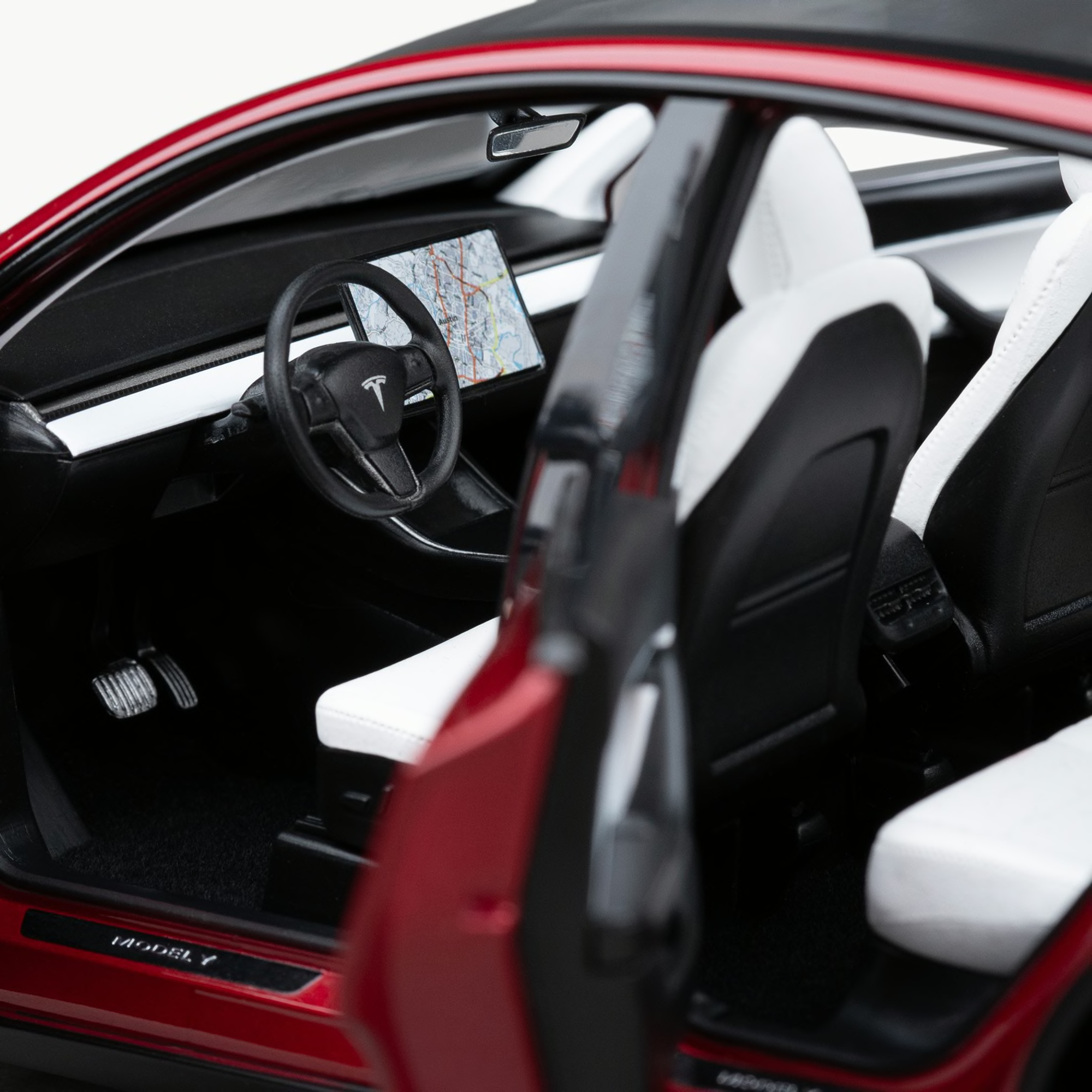 Tesla's cheapest Model Y ever is this 1:18 diecast model for