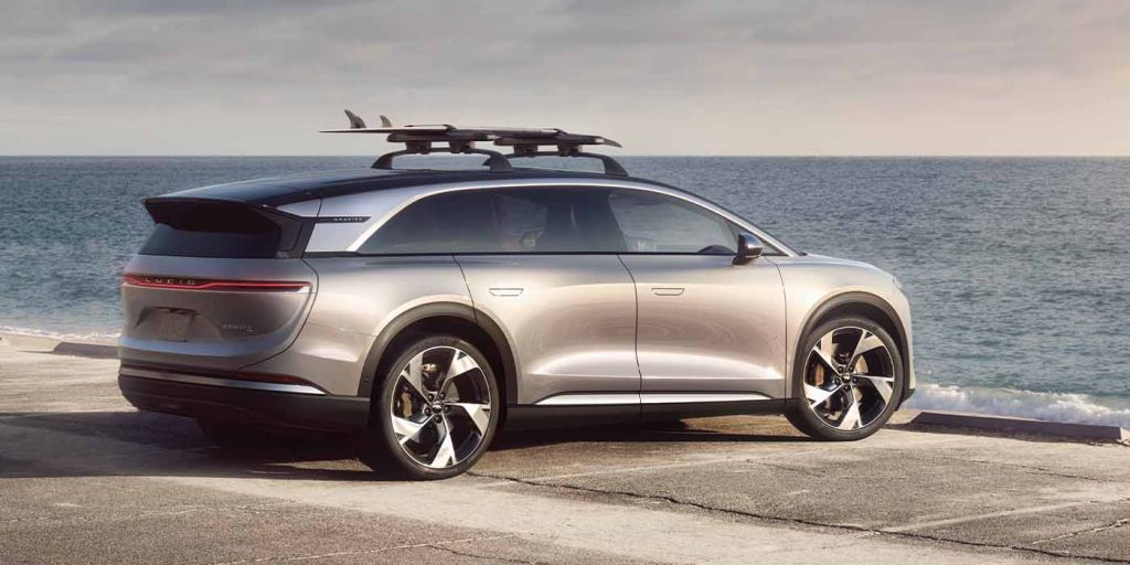 Production-Ready Lucid Gravity SUV Claims 440-Mile Range - CNET
