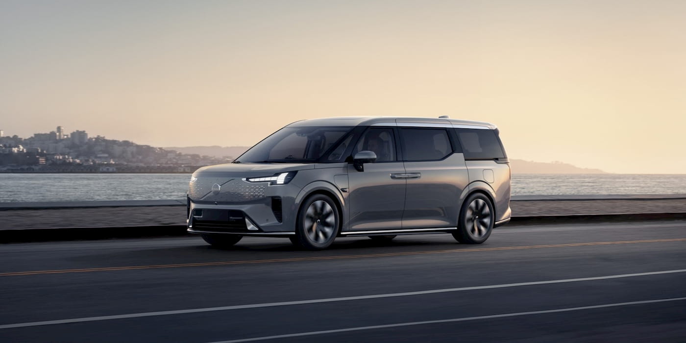 Volvo EM90 Officially Rolls Out As The Brand's First Electric Minivan