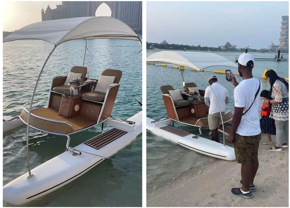 alibaba electric catamaran boat