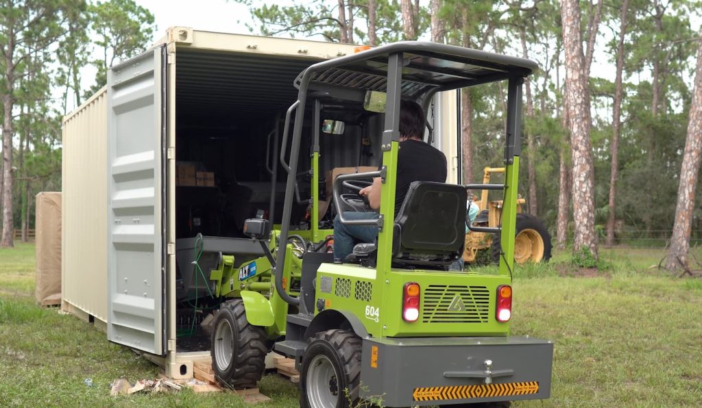 electric wheel loader