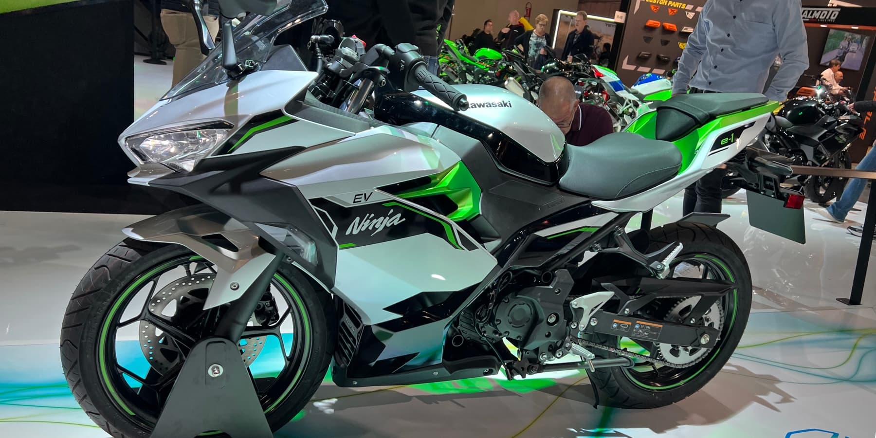 Closer look at Kawasaki s new electric motorcycles