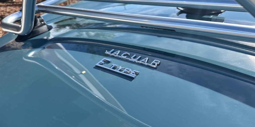 electric Jaguar E Type