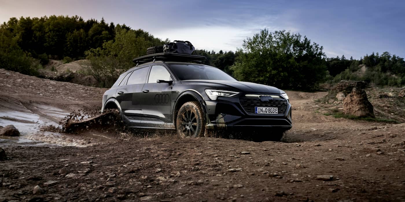 Audi e-tron GT caught with a sporty facelift for the first time
