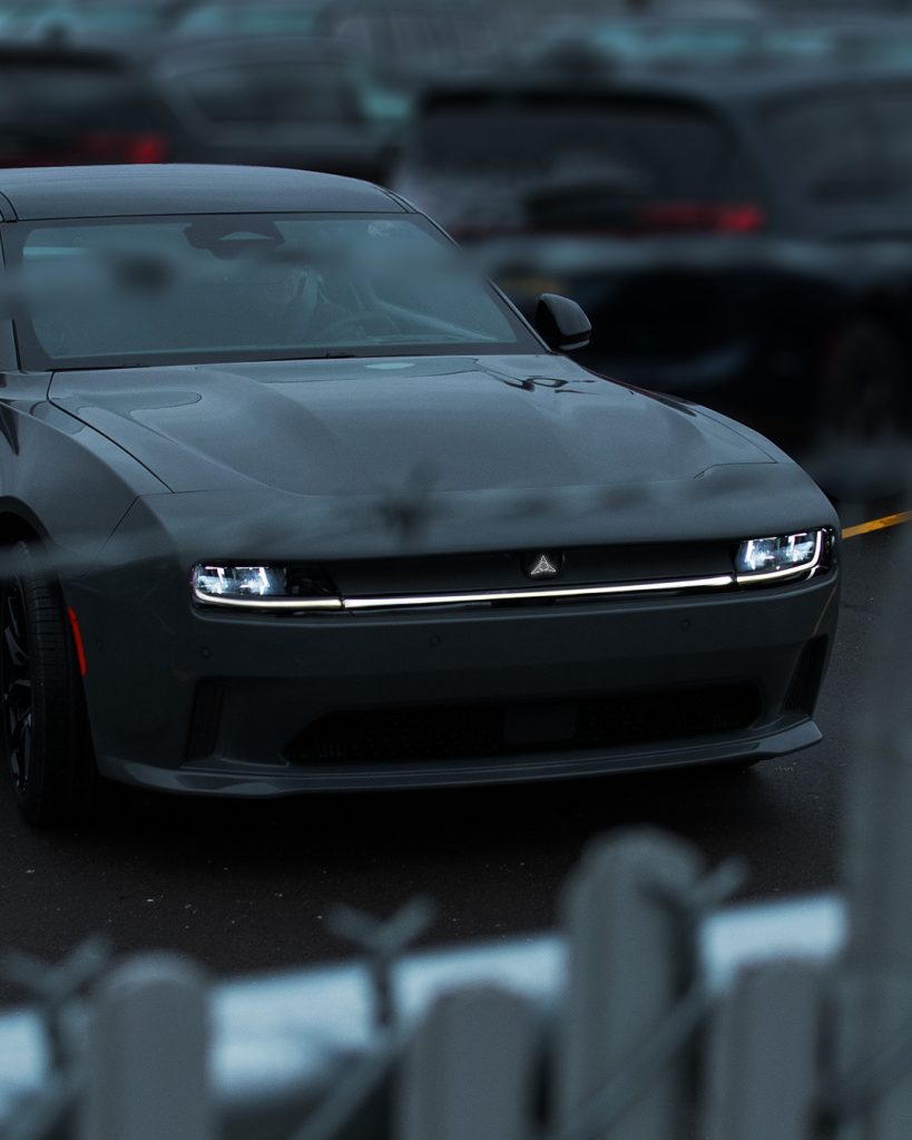 New electric Dodge Charger spotted with slick design [video]