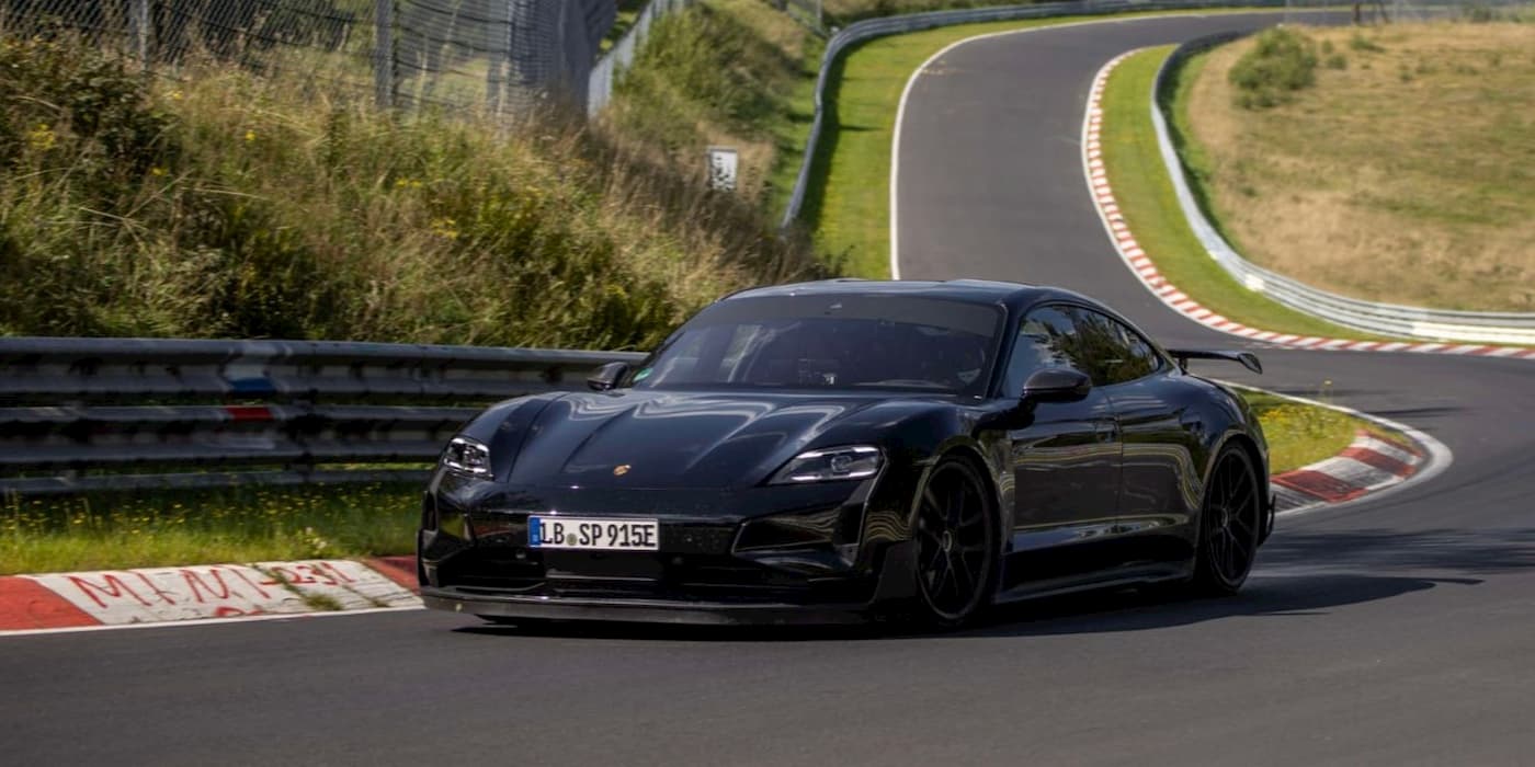 New Porsche Taycan smokes Tesla Model S Plaid record