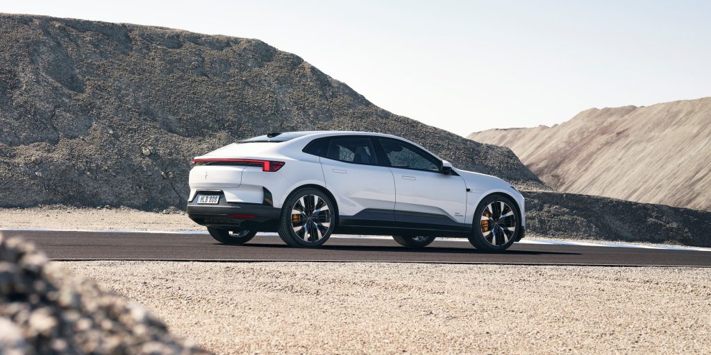 Polestar 4 unveiled in the US as Tesla Model Y rival with $56K price