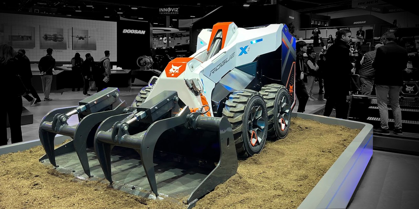 Bobcat imbeds augmented reality into skid steer windshield