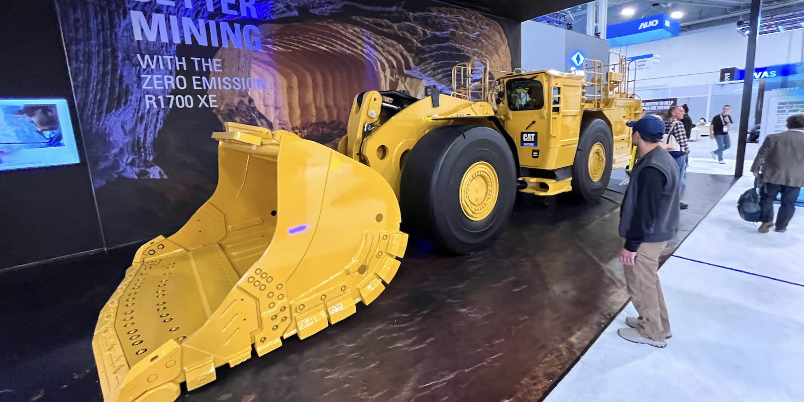 Caterpillar Brings Electric Equipment Ecosystem To CES2024   Cat Miner 