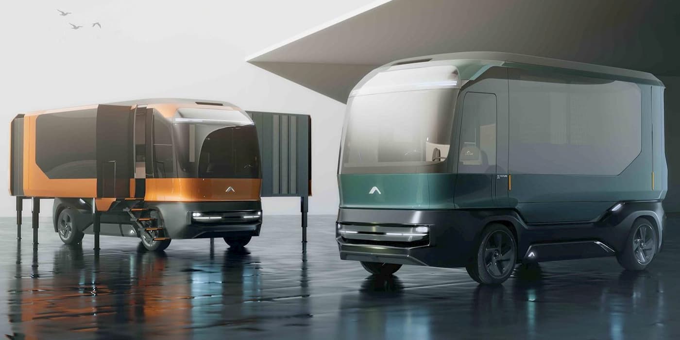 Meet eTH, an electric RV that expands into an off-grid luxury home