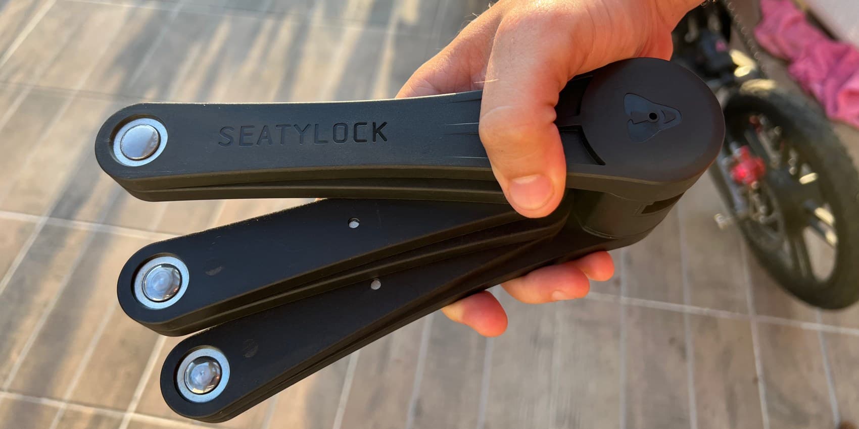 Foldylock Forever review Why I trust my e bike to this folding lock