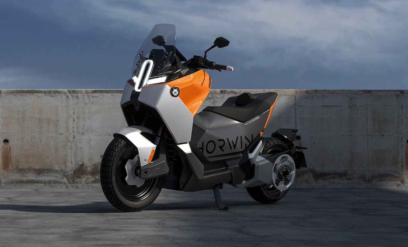 Horwin makes US electric motorbike debut - but at a price | Electrek