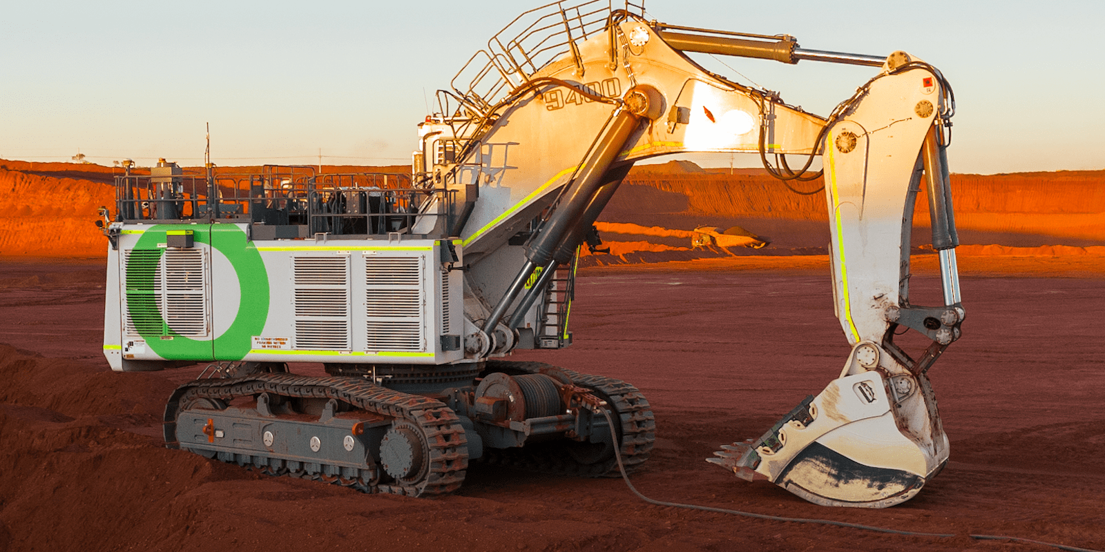 Liebherr et Fortescue transforment la pelle R 9400 en configuration électrique