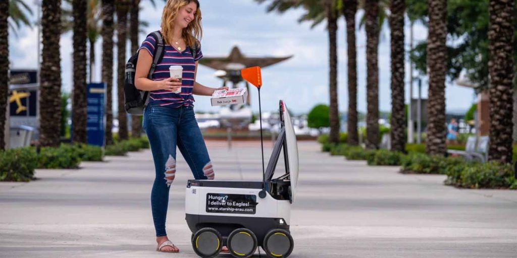 Robot de livraison autonome