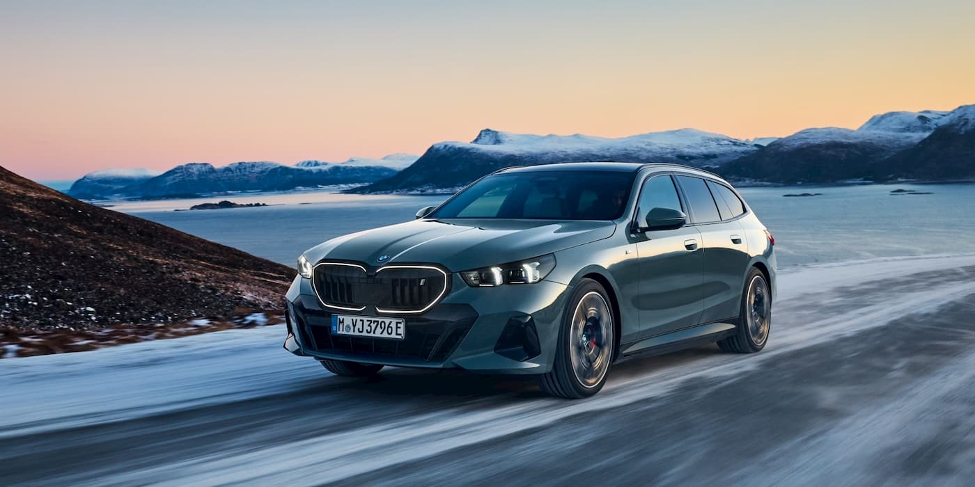 photo of BMW introduces gorgeous i5 Touring, its first all-electric luxury wagon, but not in the US image