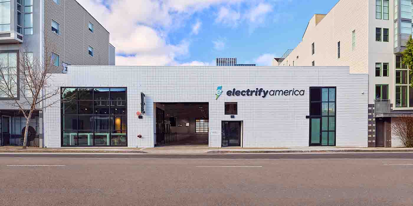 Electrify America to open first indoor EV charging station this week