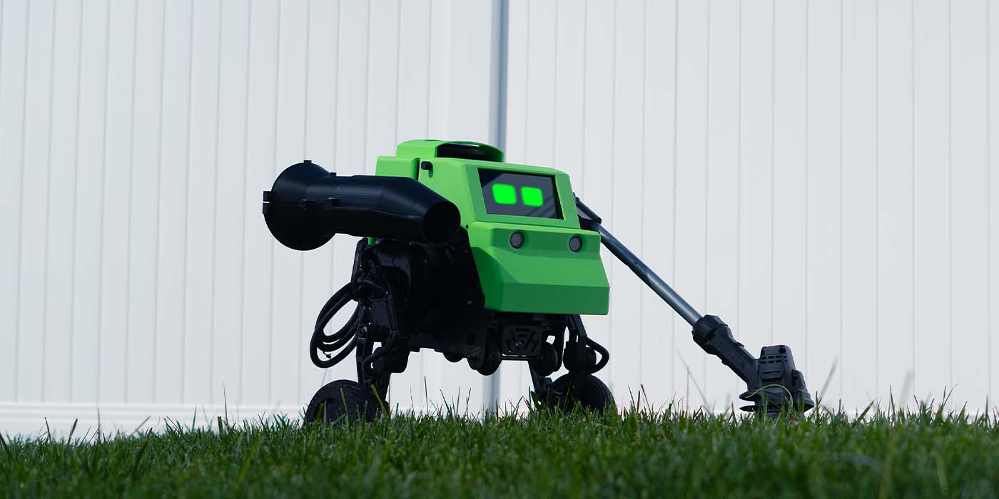 Landscaping robot