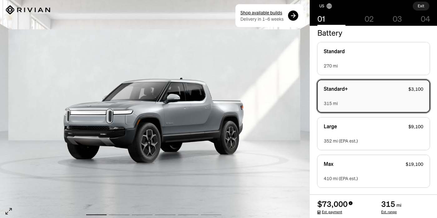 Rivian on sale driver plus