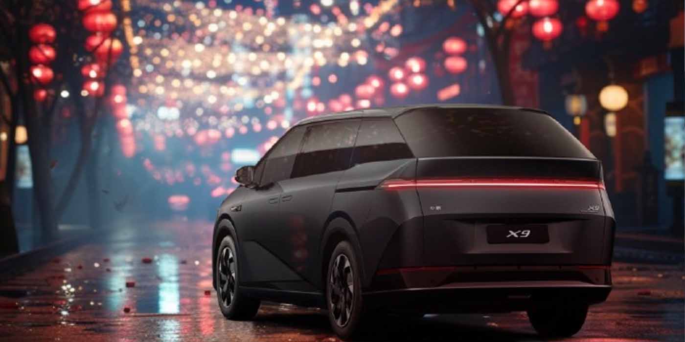 XPeng's newest EV to launch in China, the X9 MPV / Source: XPeng Motors/Weibo