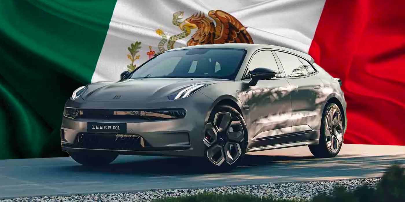 Geely vende vehículos eléctricos ZEEKR en México e insinúa planes para Sudamérica
