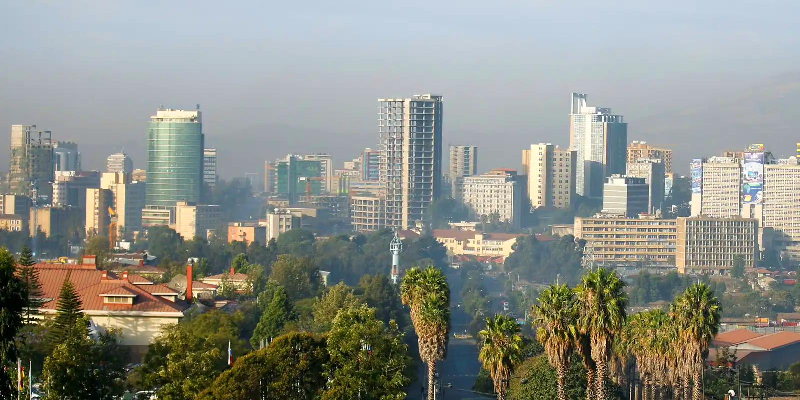 Addis Ababa - capital city of Ethiopia