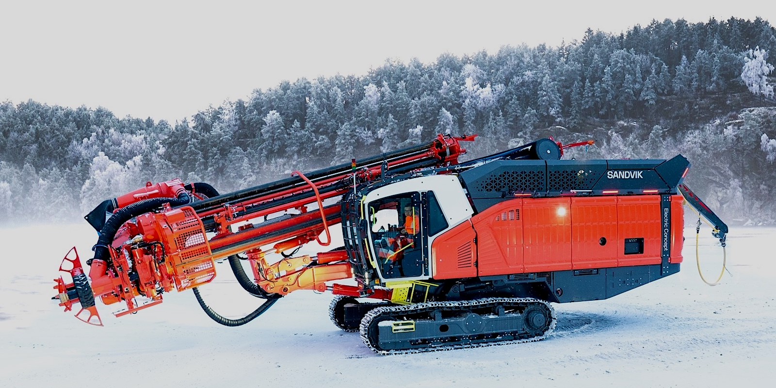 Sandvik develops its second battery-electric concept surface drill rig