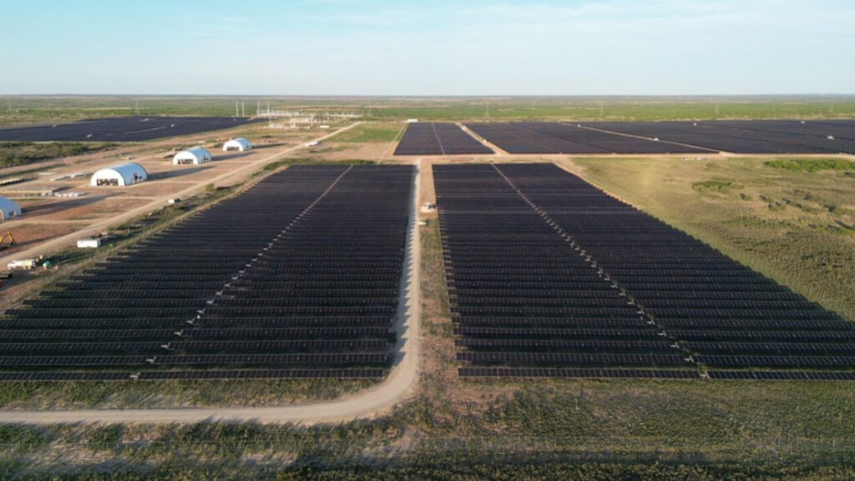 Texas solar farm
