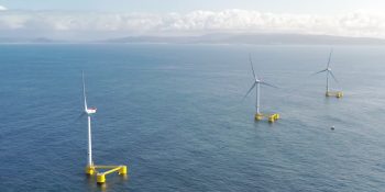 semi-submersible floating offshore wind farm