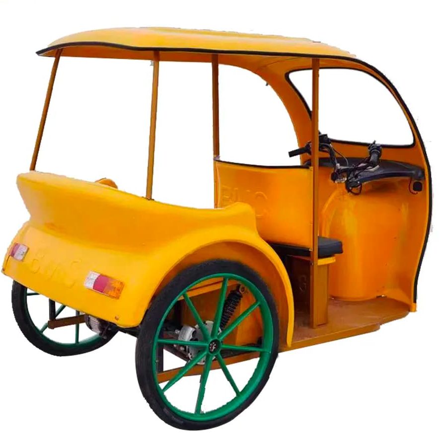 This fun electric tuk-tuk makes me want to be a taxi driver in India