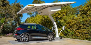 off-grid solar EV chargers