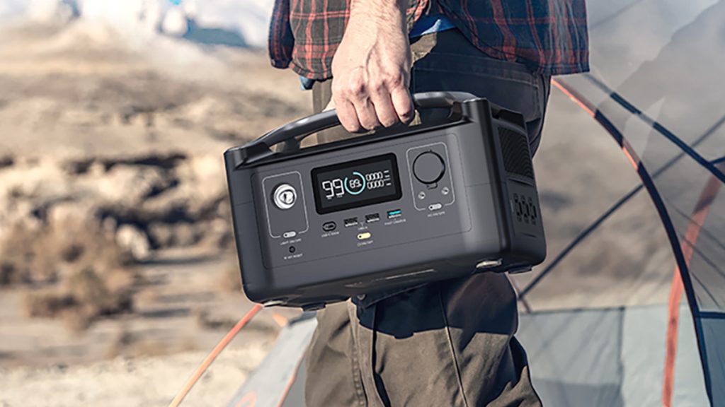 Man carrying River 2 Pro portable power station