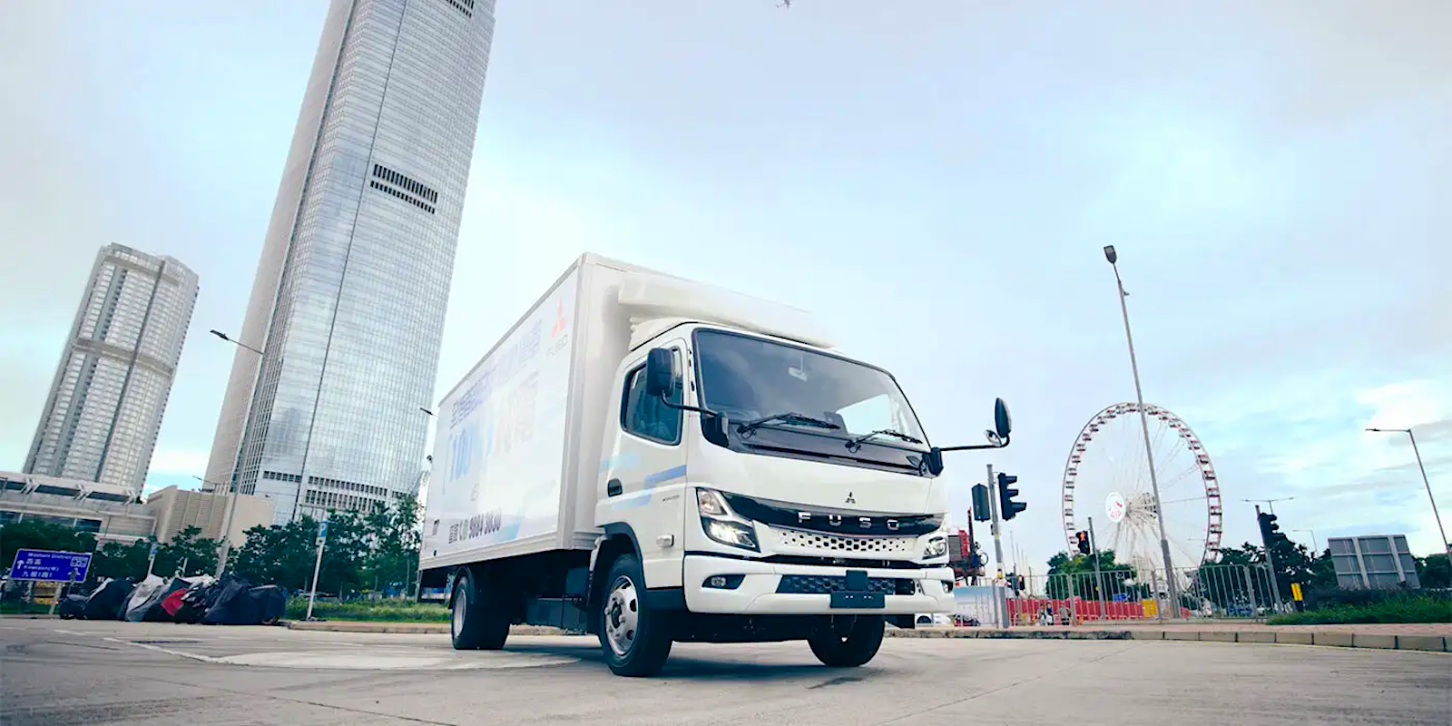 FUSO’s all-electric light-duty eCanter truck introduced in Hong Kong; first Asian market launch outside Japan