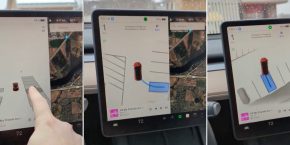 Tesla autopark vision only