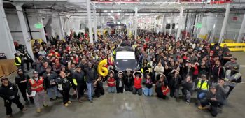 Tesla production 6 millionth evs