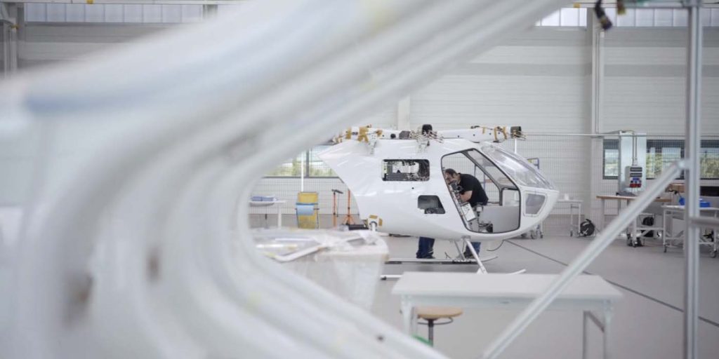 Volocopter production