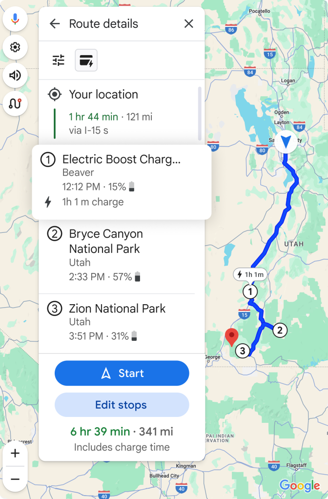 Charging for multi stop trips - Auto Recent