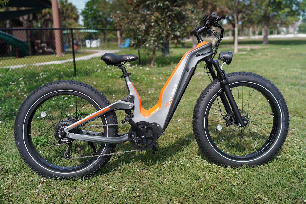 Heybike HERO review: The biggest, chunkiest carbon fiber fat tire e ...