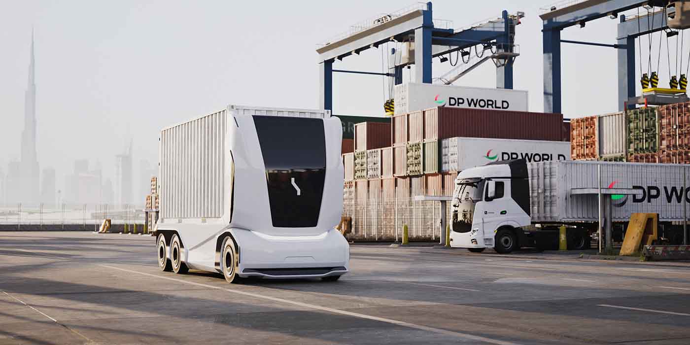 DP World and Einride to deploy the largest autonomous electric truck fleet in the Middle East – Electrek